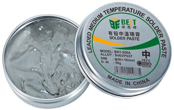 Pasta de lipit cu plumb Best BST-506A Temperatura medie 183° 50 g 