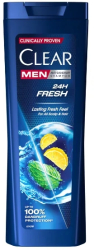 Sampon Clear Men 24H Fresh 360 ml 