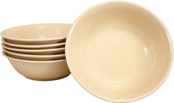 Set 6 salatiere Ø 24 cm Galben Pal 