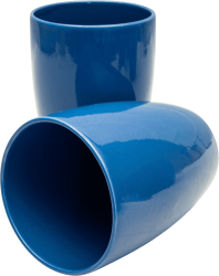 Vaza moderna Cesiro Accesorii decorative 15 cm inaltime Albastru Regal 