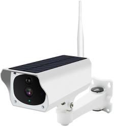 Camera Supraveghere KlaussTech Cu Panou Solar Acumulatori 13600mah Full Hd Wireless Ios Si Android Waterproof Night Vision 