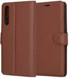 Husa pentru Huawei P20 Pro - Techsuit Leather Folio - Brown 