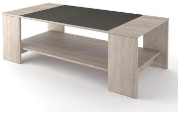 Masuta de cafea Briliant stejar sonoma coffe luciu Sani 120 x 58 x 45 cm 