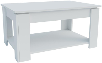 Masuta de cafea Sani Loft Alb 90 x 60 x 45 cm