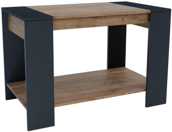 Masuta de cafea Sani Rio Stejar kraft si antracit 90 x 50 x 60 cm 
