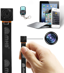 Modul Mini Camera Spion TSS-S80 5MP Full HD Inregistrare Audio-Video Detectia Miscarii Slot Card cu Telecomanda 