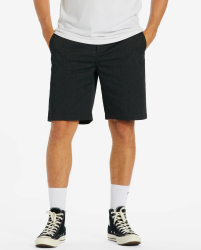 Pantaloni scurti Chino relaxed straight leg Billabong ABYWS00206 black heather 30 S - OUTLET 