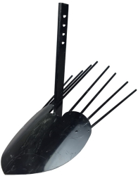 Plug cartofi cu picior pentru motocultor
