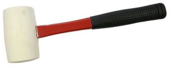 Ciocan cauciuc coada fibra alb 900 g 