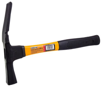 Ciocan zidar maner fibra - 600g Galben/Negru 