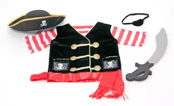Costum carnaval copii pirat melissa and doug 