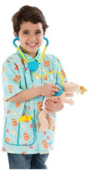 Costum de carnaval asistenta medicala pediatrie 