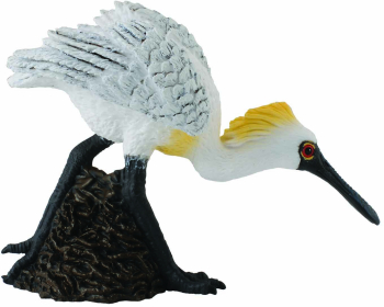 Figurina pasare lopatar pictata manual m collecta