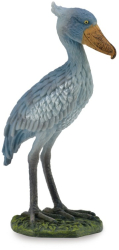 Figurina pasare shoebill pictata manual l collecta 