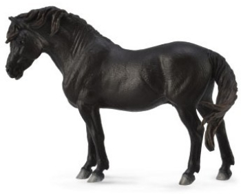 Figurina ponei negru dartmoor l collecta 
