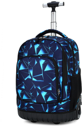 Ghiozdan Troler Multifunctional cu Rotile Rucsac de Capacitate Mare Pentru Fete si Baieti Ideal pentru Scoala si Calatorii Roti Rezisten
