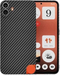 Husa pentru Nothing CMF Phone 1 - Techsuit Carbonite FiberShell - Black 