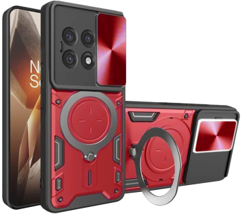 Husa pentru OnePlus 13R - Techsuit CamGuard Pro - Red 