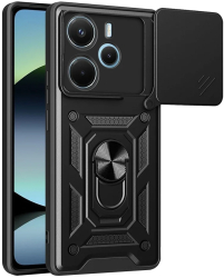 Husa pentru Xiaomi Redmi Note 14 4G - Techsuit CamShield Series - Black 