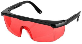 Ochelari de protectie pentru nivele laser plastic rosu NEO 