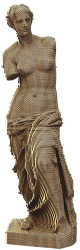 Puzzle 3D Venus de Milo Cartonic 174 piese 