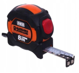 Ruleta magnetica cu autostop 8 m x 25 mm dublu inscriptionata Richmann Exclusive 