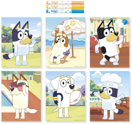 Set creativ - Arta cu puncte - Bluey 
