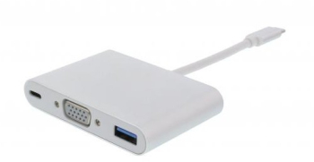Adaptor USB Type C 3.1 - VGA USB3.0 USB-C PD Well 