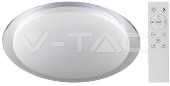 Aplica LED 40W 3IN1 dimabil cu telecomanda 2800lm IP20 V-TAC SKU-14741 