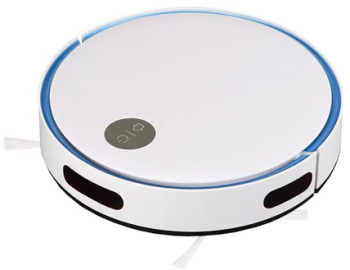 Aspirator robot cu telecomanda - alb/albastru