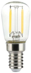 Bec E14 ST26 cu filament LED 2W 6500K alb rece V-tac SKU-214445 
