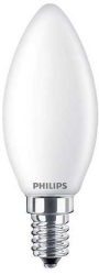 Bec LED filament Philips lumanare B35 E14 4.3W 40W 470lm lumina calda 2700K 929001345355 