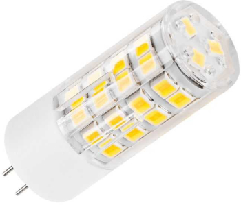 Bec LED G4 12V 4W 400lm 3000K alb cald 16x47 mm REBEL ZAR0525 