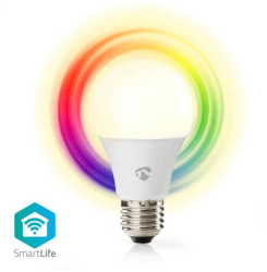 Bec LED Smart WiFi RGB lumina alba calda E27 6W 470lm Nedis NEDIS 