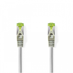Cablu PiMF Cat7 RJ45 tata - RJ45 tata 10m gri Nedis 