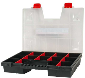 Cutie organizator HD 65x290x390mm 15 casete PROLINE 35704 