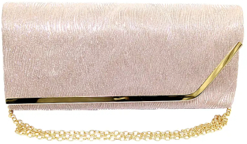 Geanta dama tip plic de seara ocazii si petreceri Bej relief 26 x 12 cm Magrot 25025 