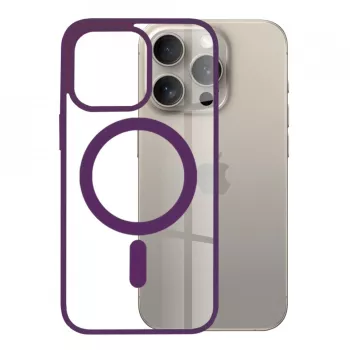 Husa pentru iPhone 15 Pro Max - Techsuit MagSafe Pro - Purple 