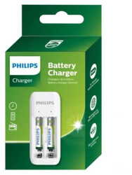 Incarcator USB Philips pentru acumulatori AA/AAA +2x AAA LR03 700mAh inclusi SCB2070NB/00