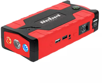 Jump Starter 10000mAh Rebel + Power Bank si Compresor auto URZ0967 