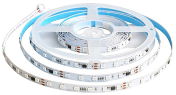 Kit banda led smd5050 5m 24v rgb ip20 