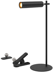 Lampa birou magnetic 3w 4000k - negru 