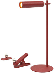 Lampa birou magnetic 3w 4000k - rosu 