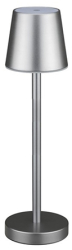 Lampa de masa 3w 3000k dimabil cu acumulator 4000mah - gri 