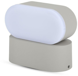 Lampa led 5w ip65 4000k alb neutru - gri 