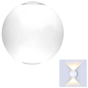 Lampa led 6w 4000k alb neutru - alb 