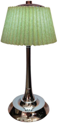 Lampa led masa 1.5w 3in1 dimabil - verde/crom 