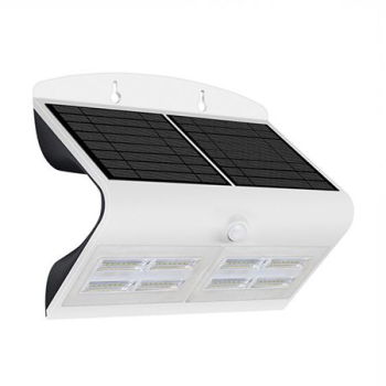 Lampa led solara 6.8w 4000k alb neutru negru/alb 
