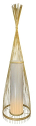 Lampa podea din rattan soclu e27 100cm 