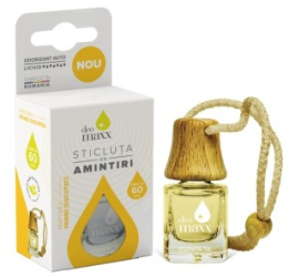 Odorizant auto Sticluta cu Amintiri DeoMaxx Parfumul Primei Discoteci 5ml 